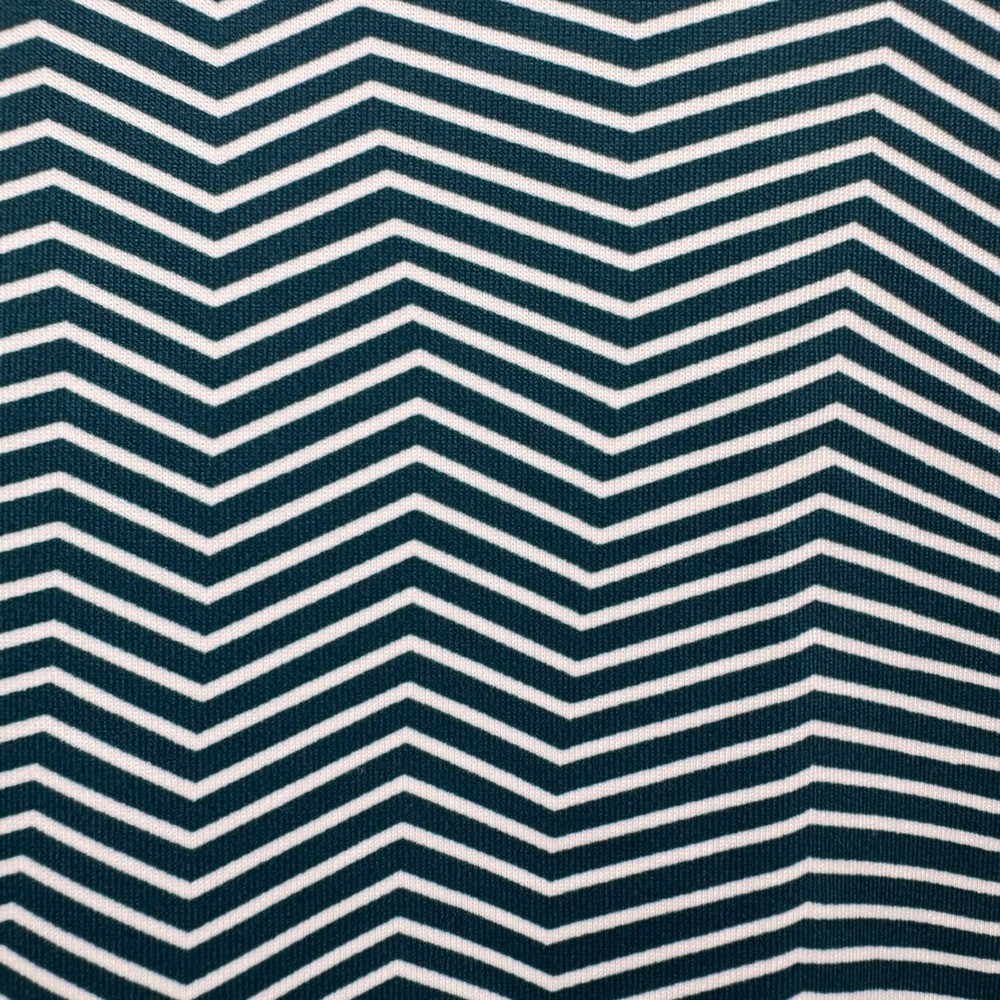 Redvanly Isola Polo Shirt Mens XL Corsair Teal Chevron Zigzag Golf R2383 NEW - Picture 12 of 15